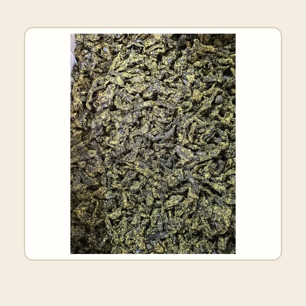 Dark Shredded Preserved Tangerine Peel — customer-supplied product photograph