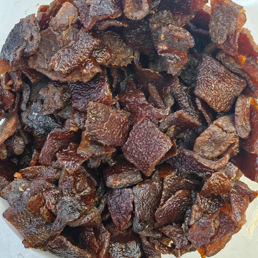 Prune Juice-Infused Preserved Tangerine Peel — customer-supplied product photograph