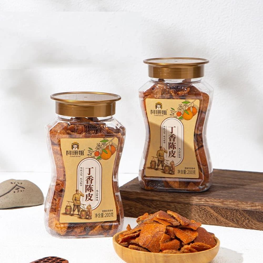 Clove-Flavored Preserved Tangerine Peel — customer-supplied product photograph