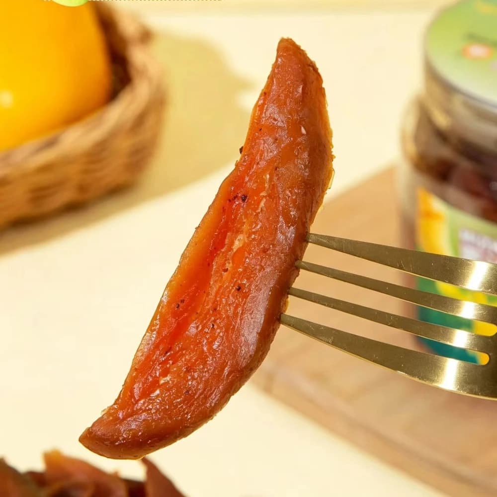 Tangerine-Peel-Infused Preserved Mango Strips — customer-supplied product photograph