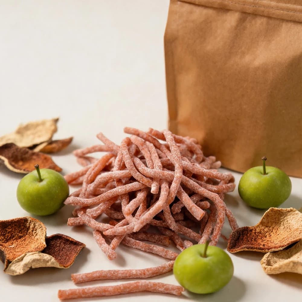 Tangerine-Peel-Flavored Sour Plum Strips — customer-supplied product photograph